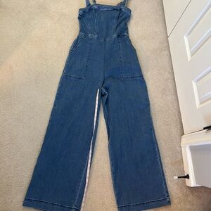 Hollister Blue Denim Women's Romper